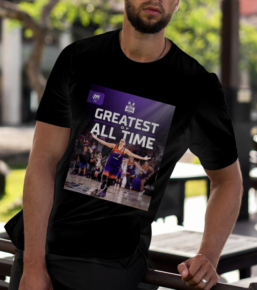 Diana Taurasi Phoenix Mercury Ring Of Honor Greatest Of All Time T-Shirt