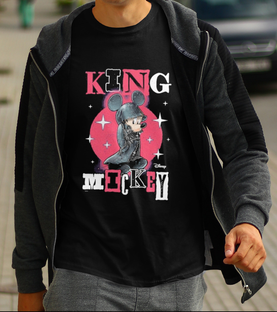 Disney Kingdom Hearts King Mickey Stars T-Shirt