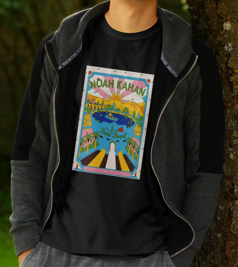 Noah Kahan Rose Bowl Pasadena CA August 15th 2026 T-Shirt
