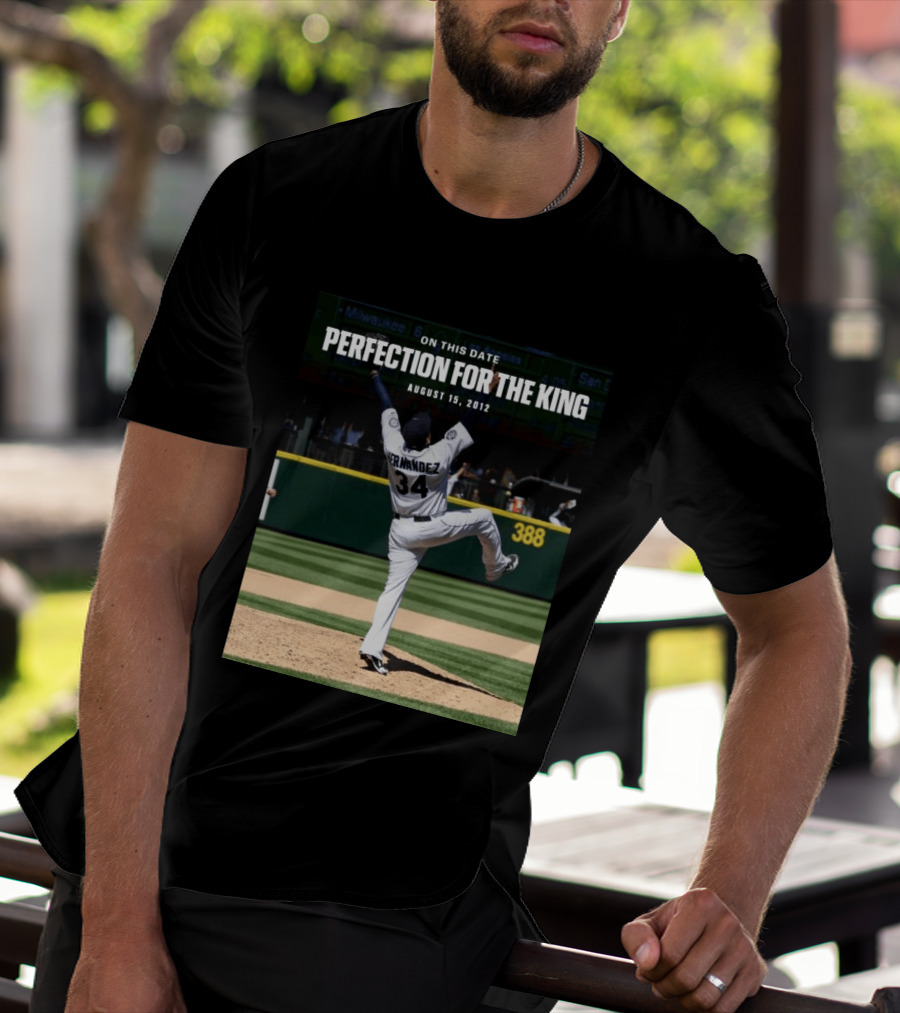 On This Date Perfection For The King Hernandez 34 August 15 2012 T-Shirt