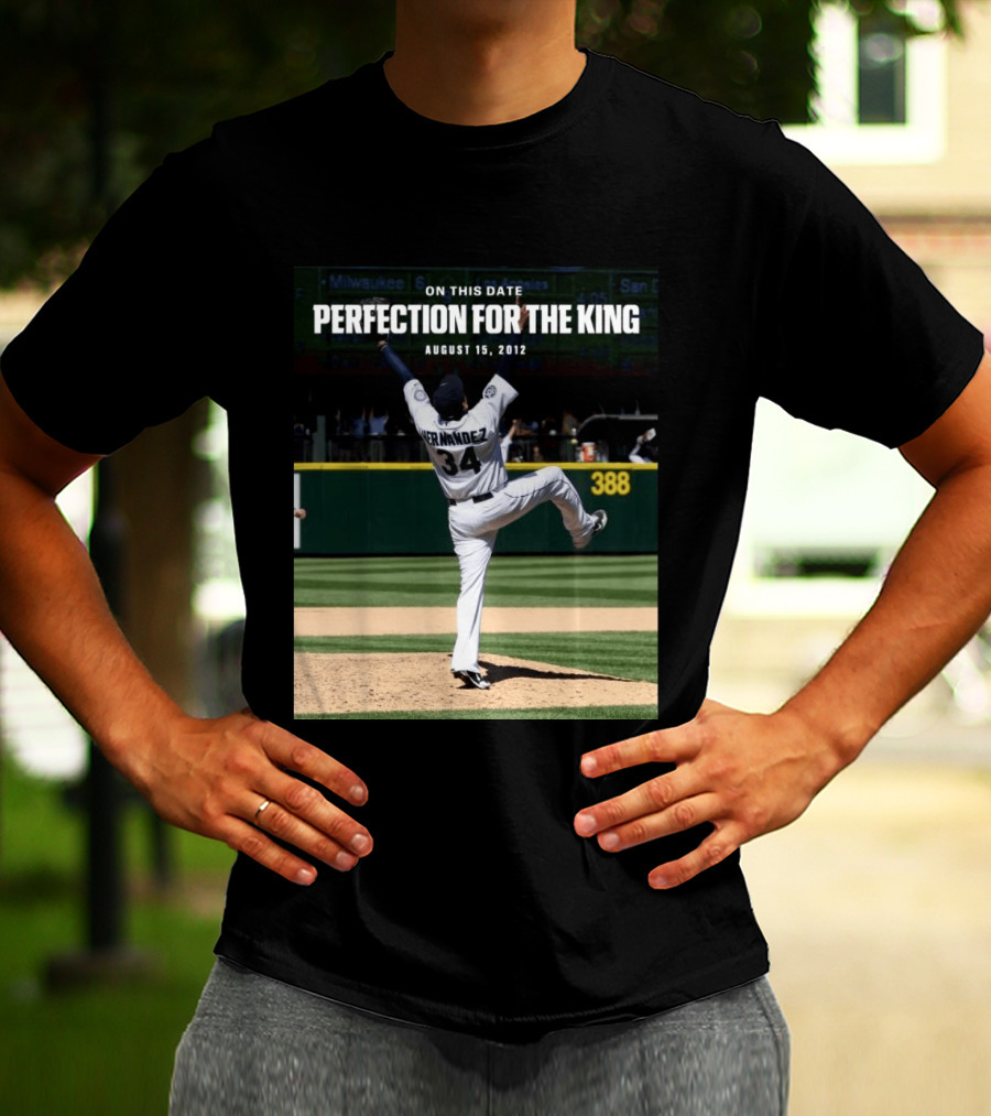 On This Date Perfection For The King Hernandez 34 August 15 2012 T-Shirt