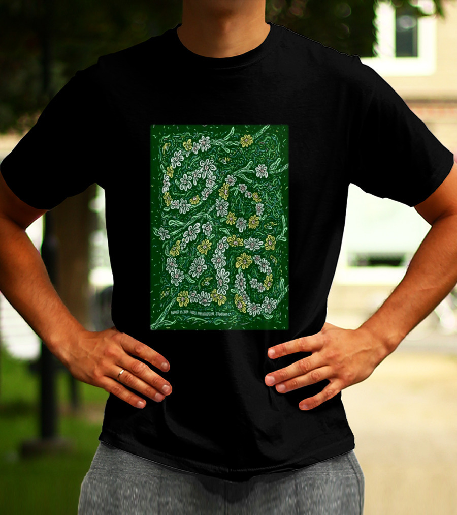 Goose 2026 Frost Amphitheater Stanford CA August 15 Floral T-Shirt