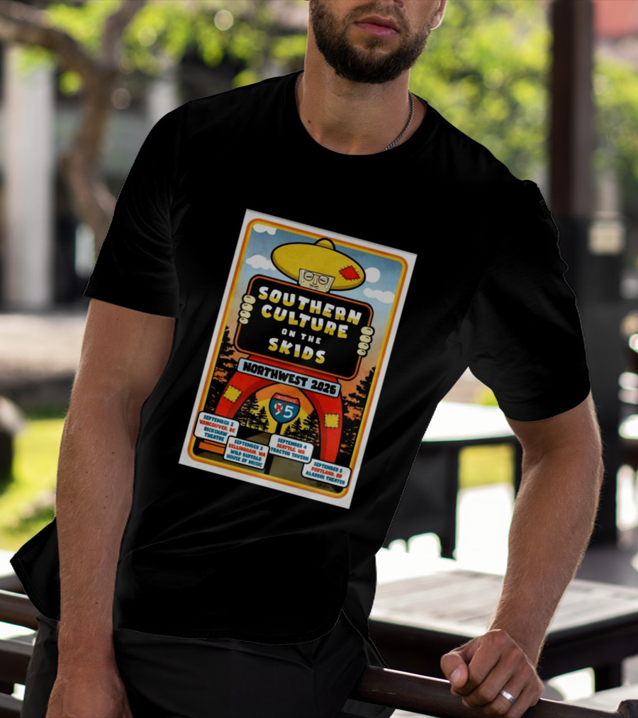 Southern Culture On The Skids Northwest 2026 Tour Vancouver Seattle Portland T-Shirt