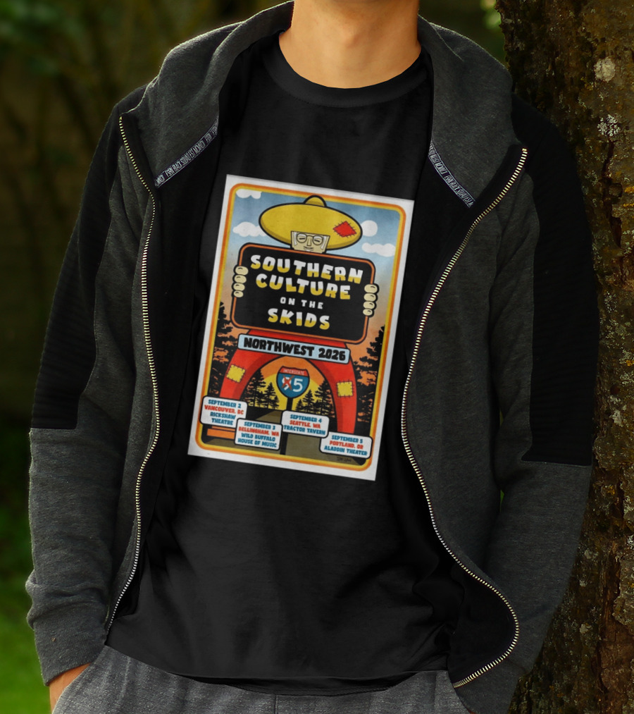 Southern Culture On The Skids Northwest 2026 Tour Vancouver Seattle Portland T-Shirt