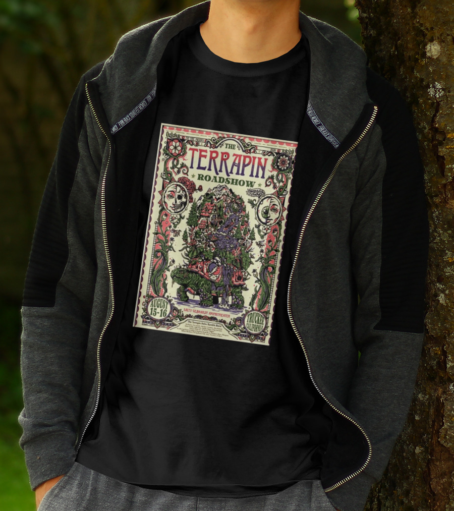 Terrapin Roadshow August 15 16 2026 Salty Gebhardt Amphitheater Truckee California T-Shirt