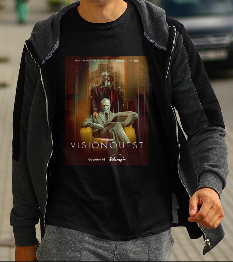 VisionQuest Marvel Television Disney Plus October 14 T-Shirt