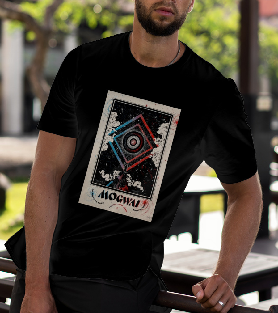 Mogwai 2026 France Rock Festival Exclusive Voyage Du Rock T-Shirt