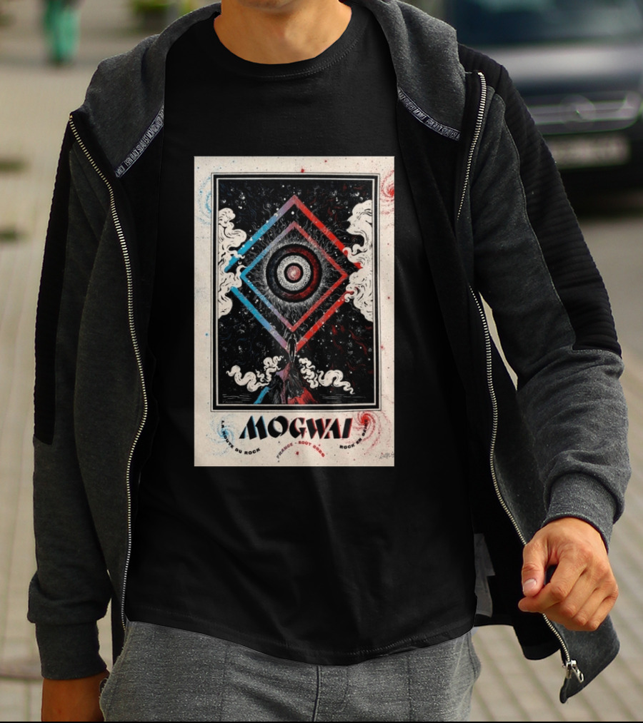 Mogwai 2026 France Rock Festival Exclusive Voyage Du Rock T-Shirt