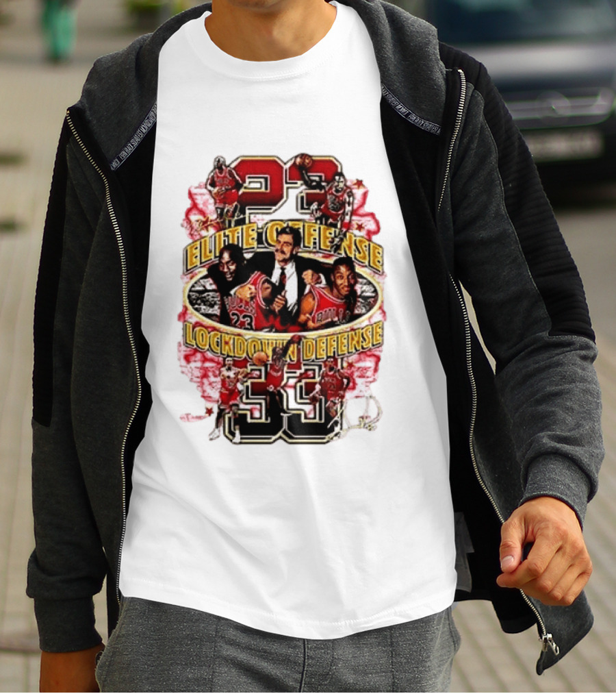 Chicago Bull Machael Jordan X Scotie Pippen Build For Greatness T-Shirt