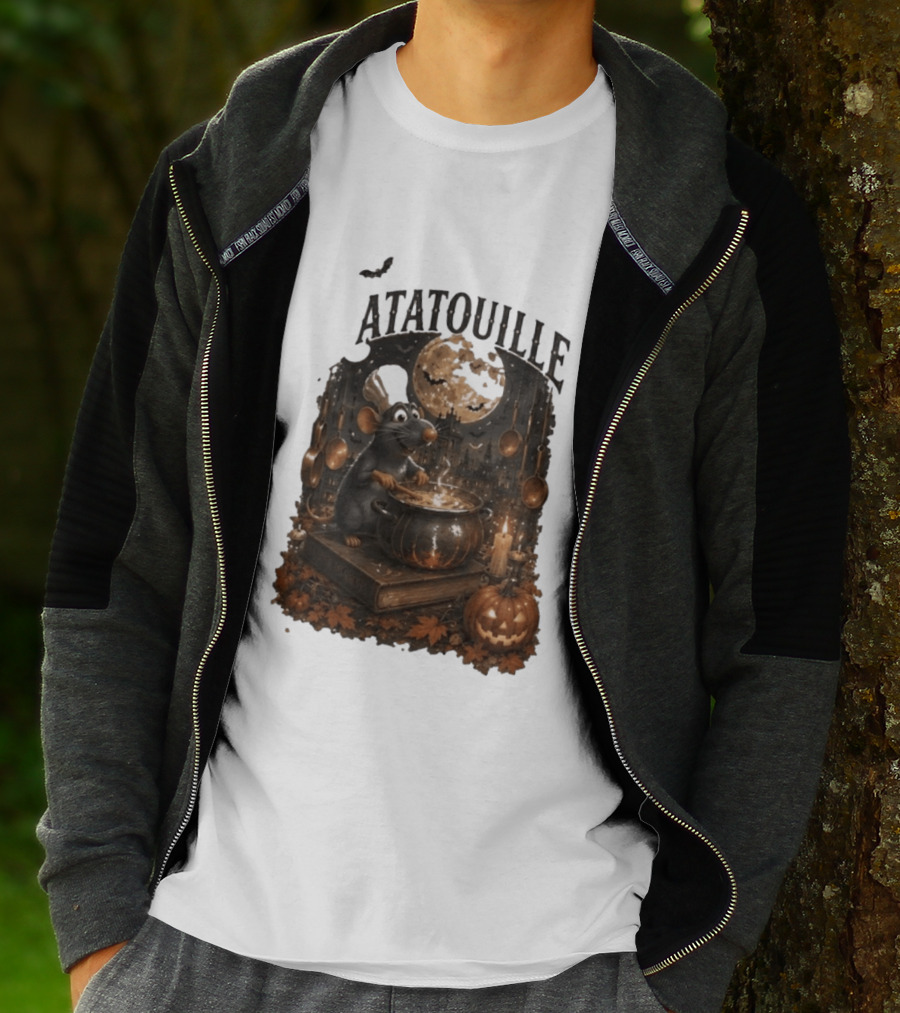 Ratatouille Halloween Cooking Adventure With Pumpkin And Chef Mouse T-Shirt