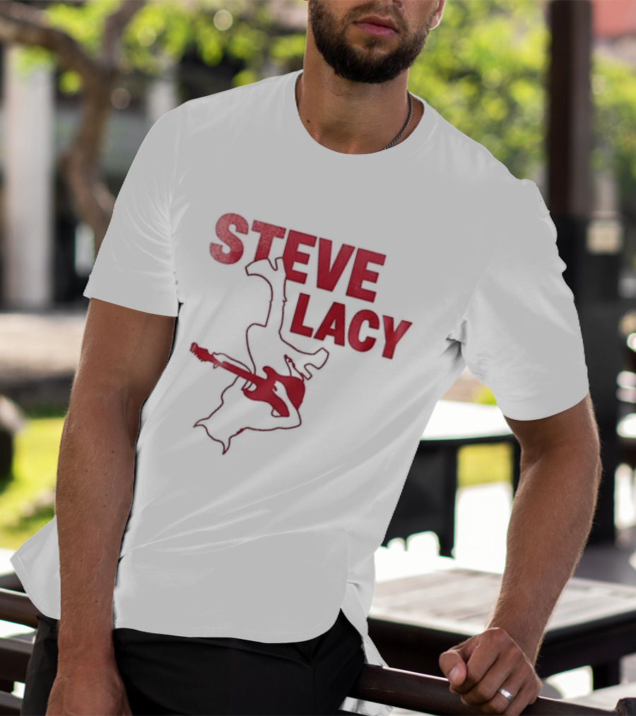 Steve Lacy Oh Yeah Tour Tracklist Guitar T-Shirt