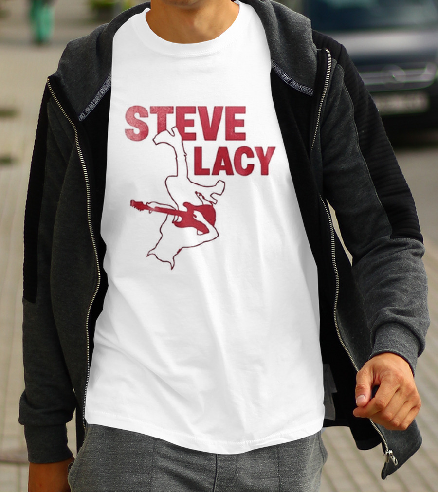 Steve Lacy Oh Yeah Tour Tracklist Guitar T-Shirt