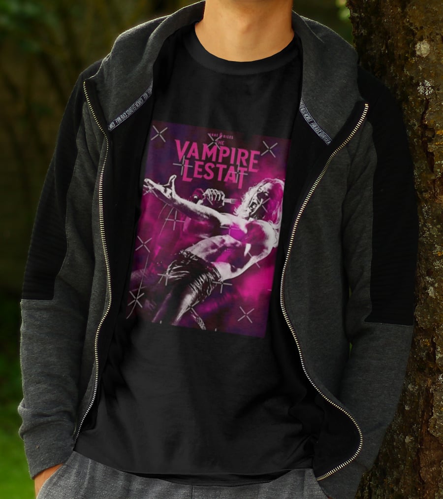 Anne Rice's The Vampire Lestat Gothic Horror Rock Star Aesthetic T-Shirt