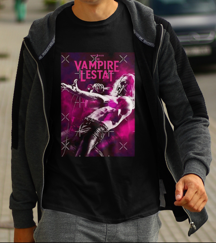 Anne Rice's The Vampire Lestat Gothic Horror Rock Star Aesthetic T-Shirt