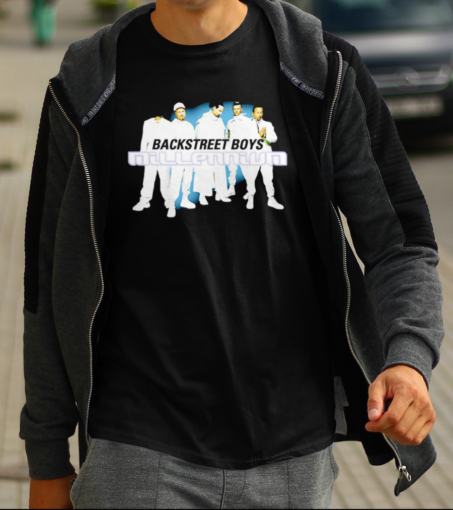 Backstreet Boys Millennium 90s Pop Boy Band Iconic Album Cover T-Shirt