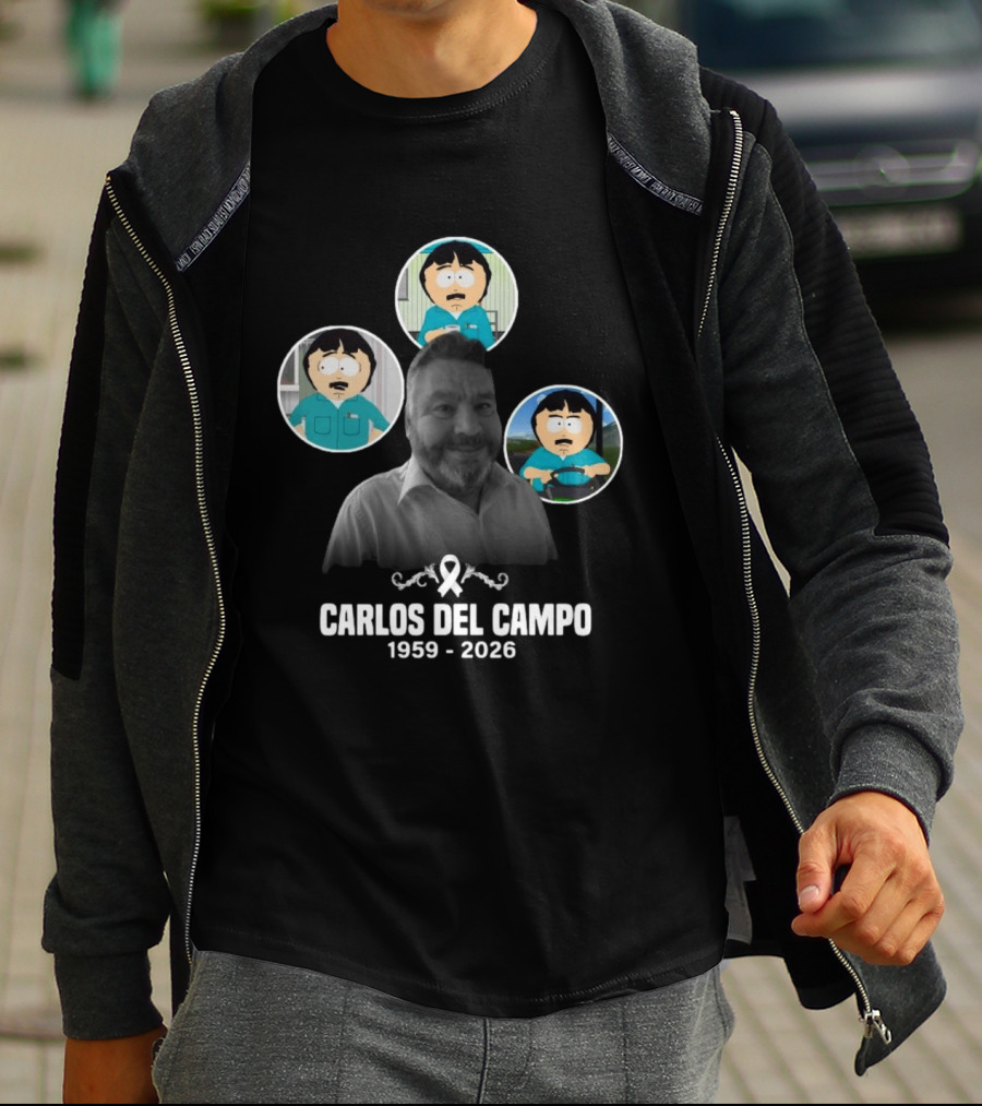 CARLOS DEL CAMPO 1959 2026 South Park Character Collection T-Shirt