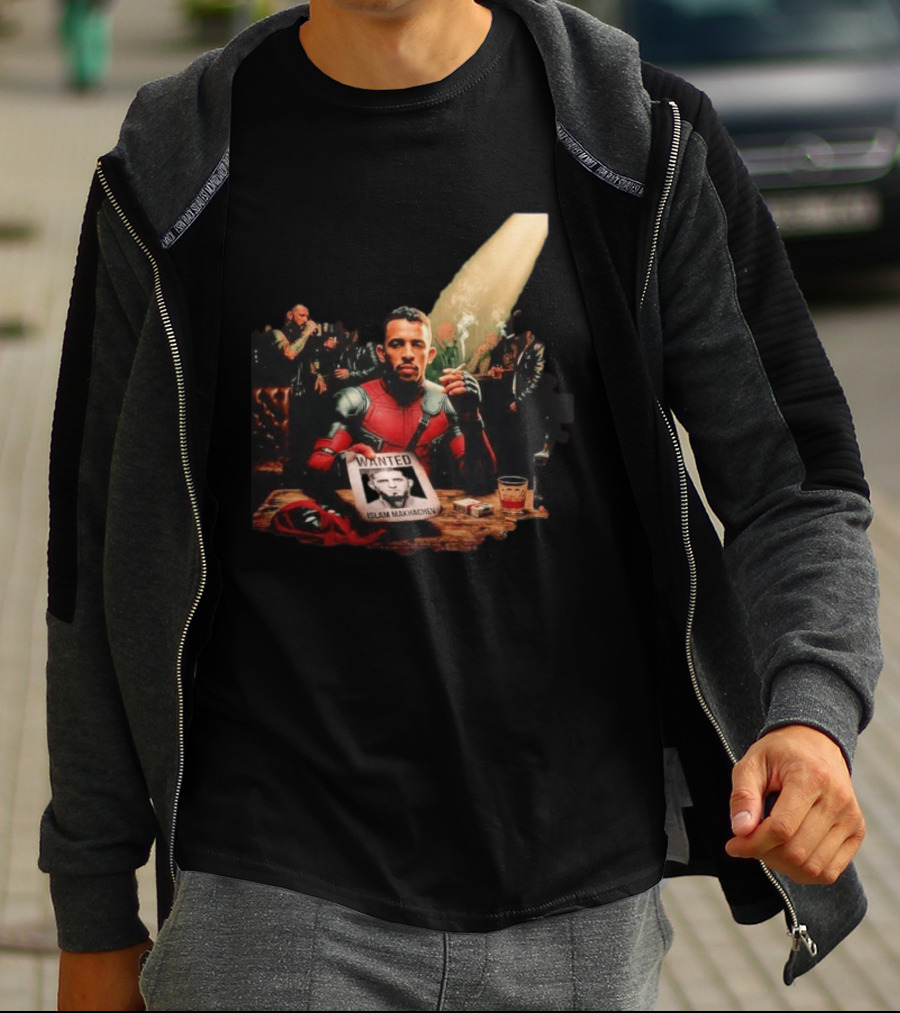 Carlos Prates Deadpool Wanted Islam Makhachev The Nightmare Will Get You T-Shirt