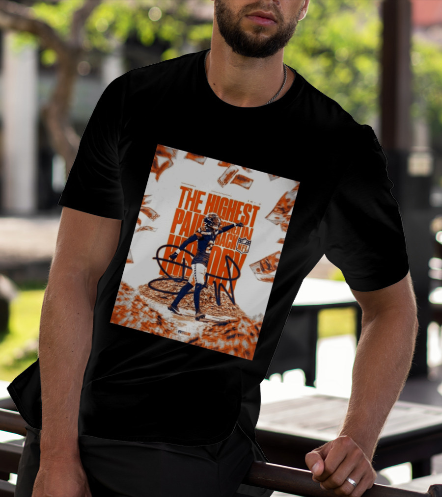 Devon Witherspoon NFL The Highest Paid Cornerback In History T-Shirt
