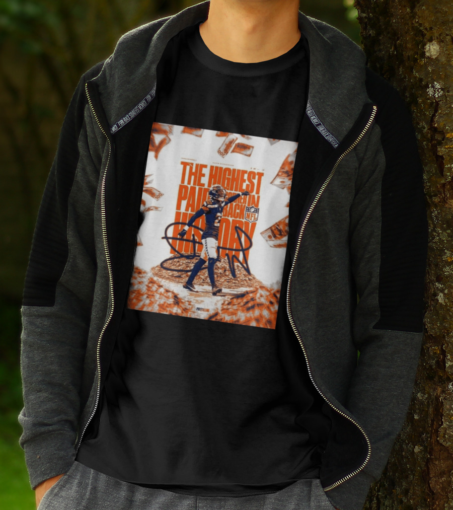 Devon Witherspoon NFL The Highest Paid Cornerback In History T-Shirt