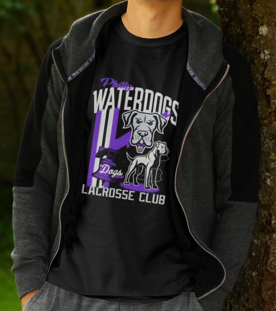Philly Waterdogs Lacrosse Club Dogs Philadelphia T-Shirt