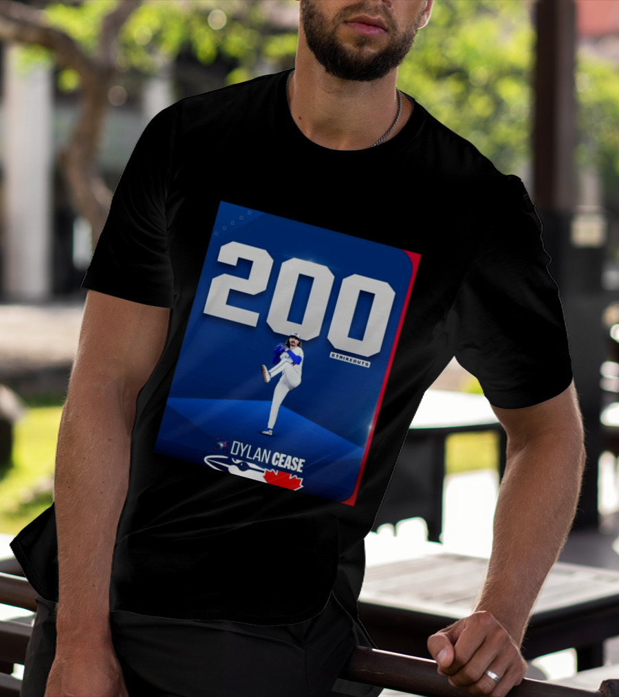 Dylan Cease 200 Strikeouts Baseball Pitcher T-Shirt