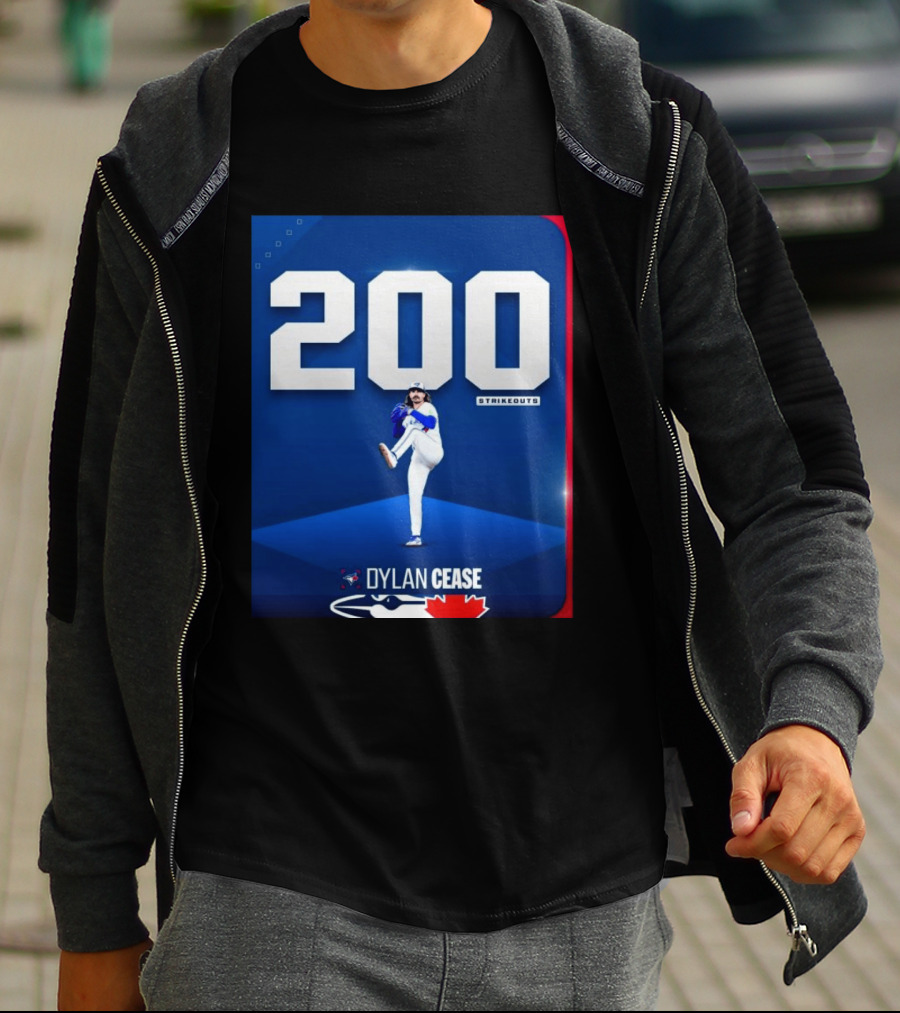 Dylan Cease 200 Strikeouts Baseball Pitcher T-Shirt