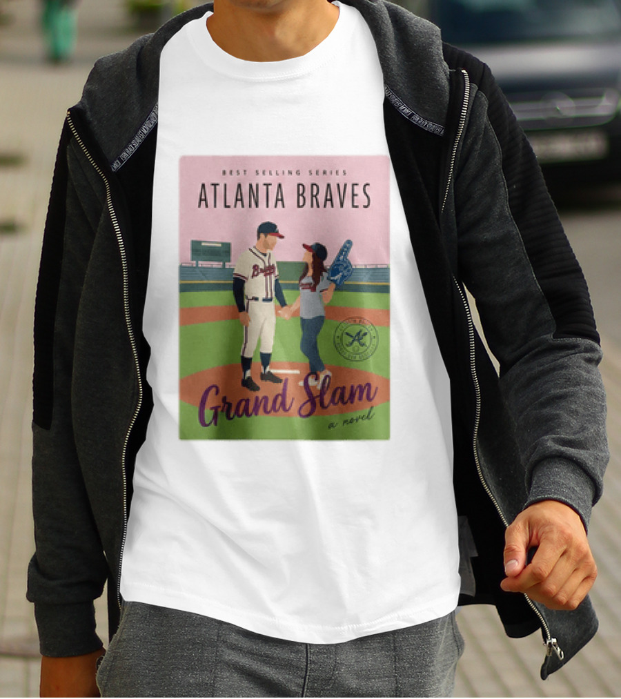 Atlanta Braves Best Selling Series Grand Slam Novel 2026 Giveaway T-Shirt