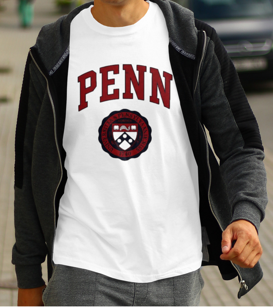 Luigi Mangione Penn Universitas Pennsylvaniensis 1740 T-Shirt