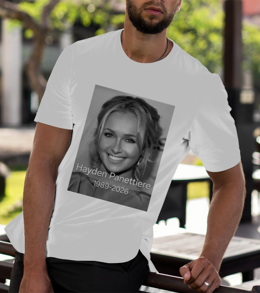 Rip Hayden Panettiere 1989 2026 T-Shirt