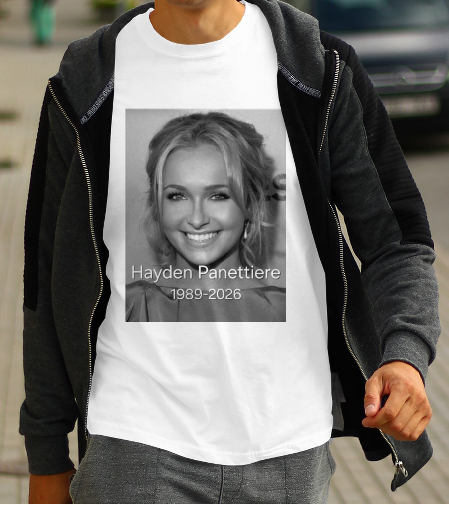 Rip Hayden Panettiere 1989 2026 T-Shirt