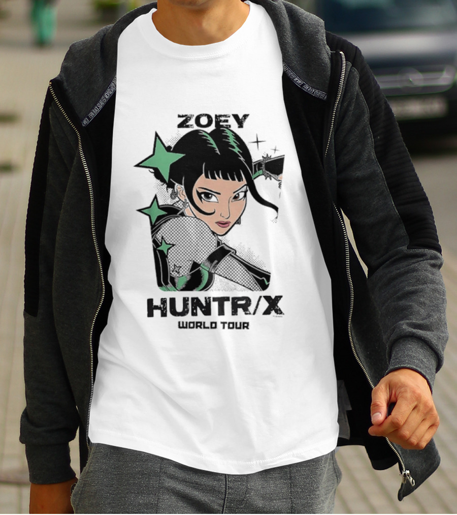 Zoey Huntr X World Tour Concert Music Artist Stars T-Shirt