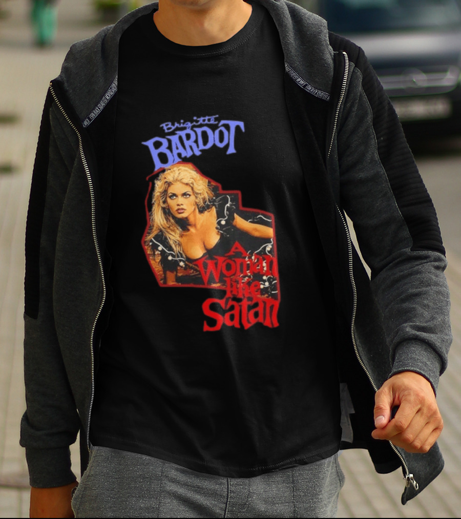 Brigitte Bardot A Woman Like Satan T-Shirt