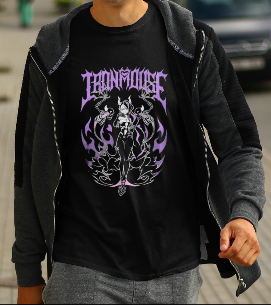 Ironmouse Demon Queen Gothic VTuber Aesthetic T-Shirt