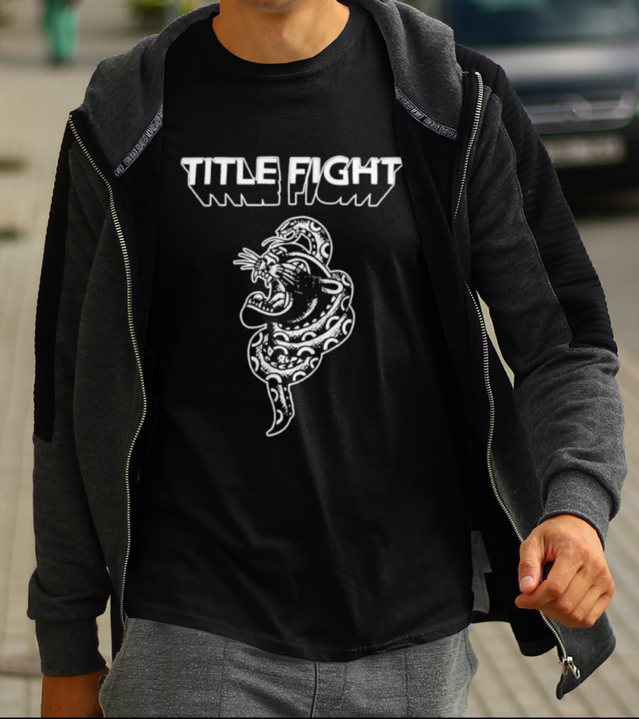Title Fight Panther Snake Band T-Shirt