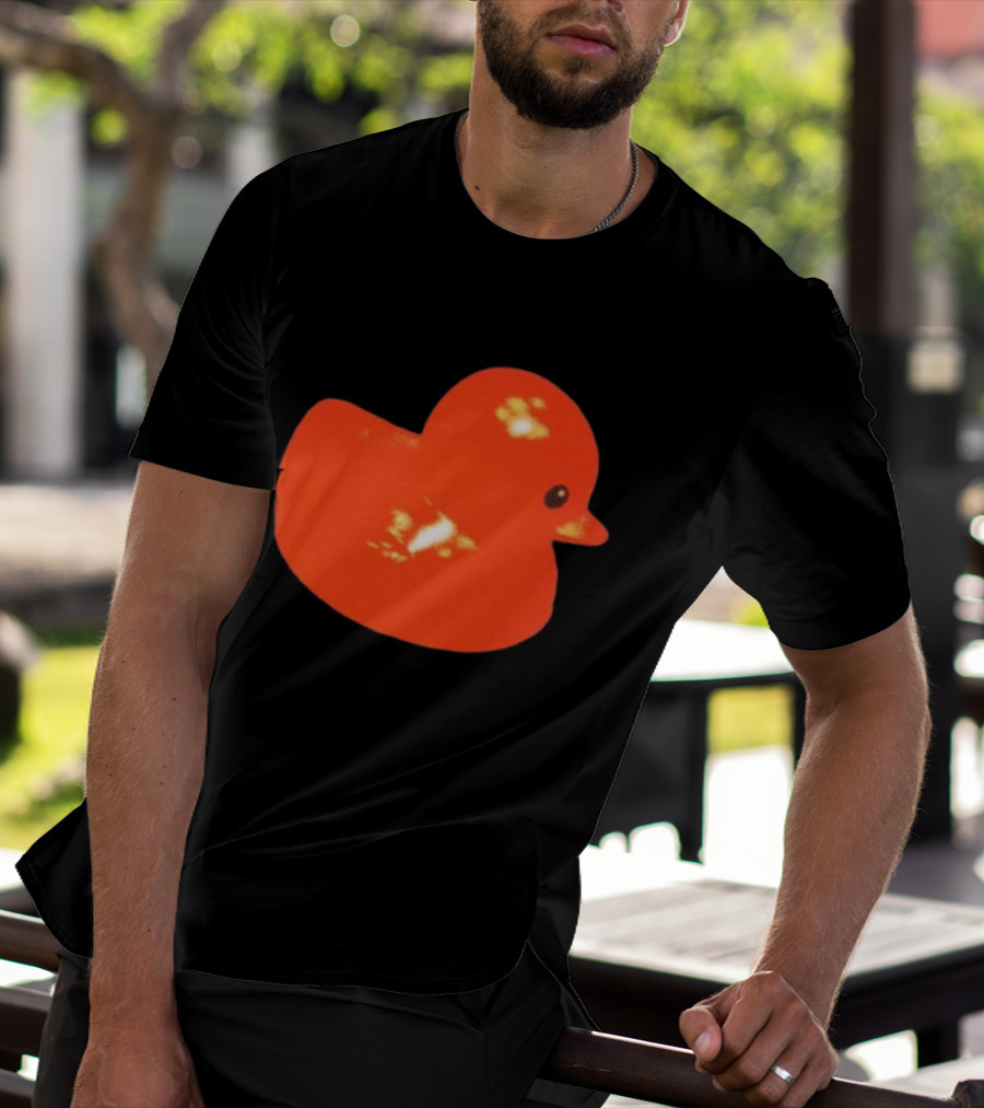 Malcolm Todd Store Bright Orange Duck T-Shirt