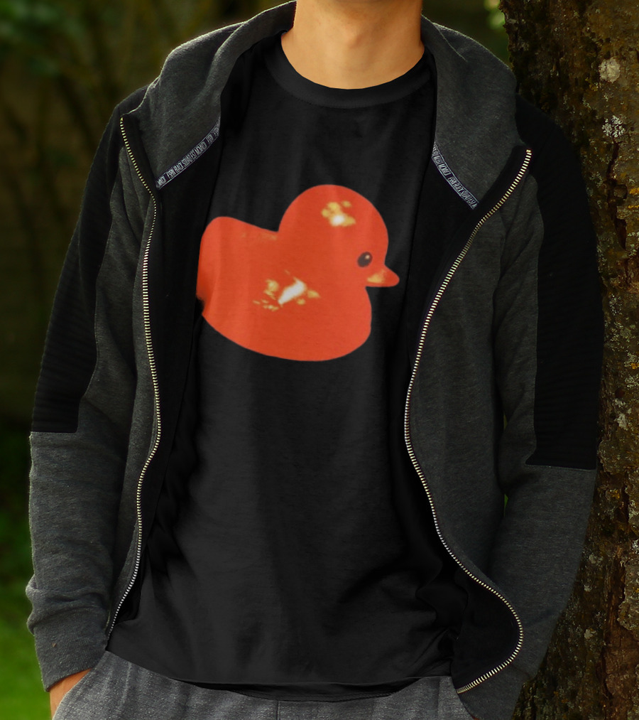 Malcolm Todd Store Bright Orange Duck T-Shirt