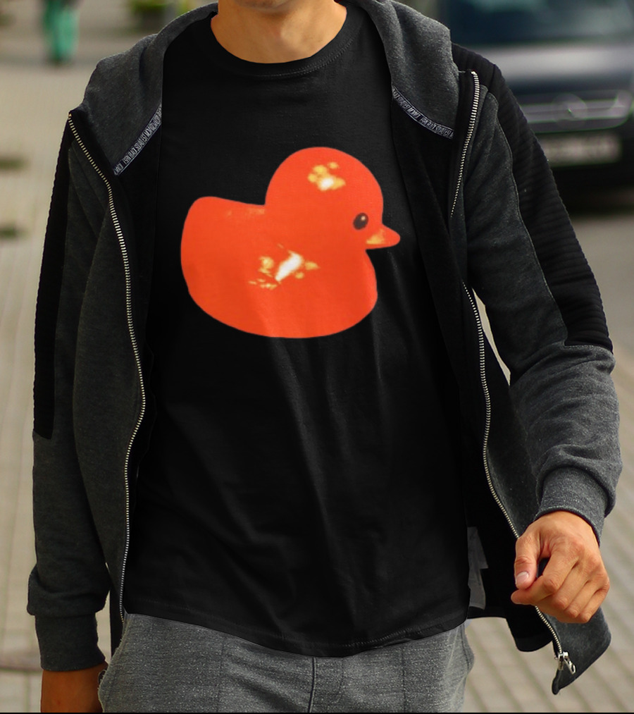 Malcolm Todd Store Bright Orange Duck T-Shirt