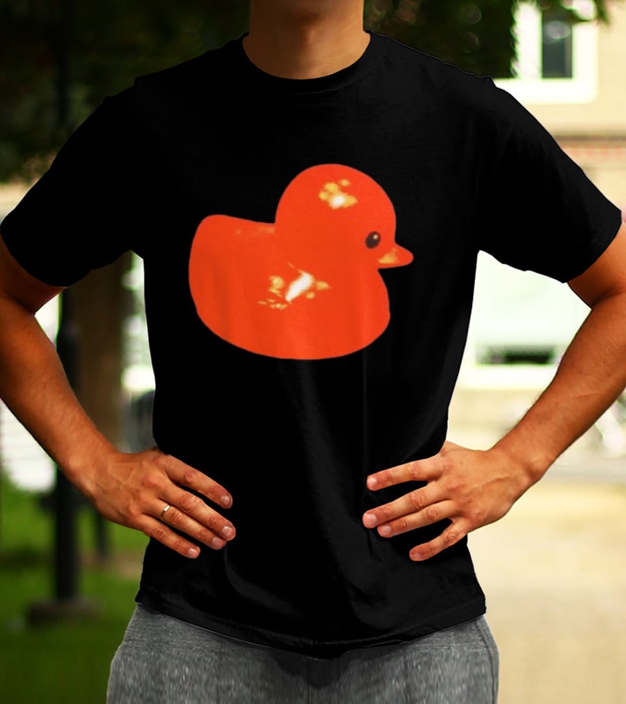 Malcolm Todd Store Bright Orange Duck T-Shirt