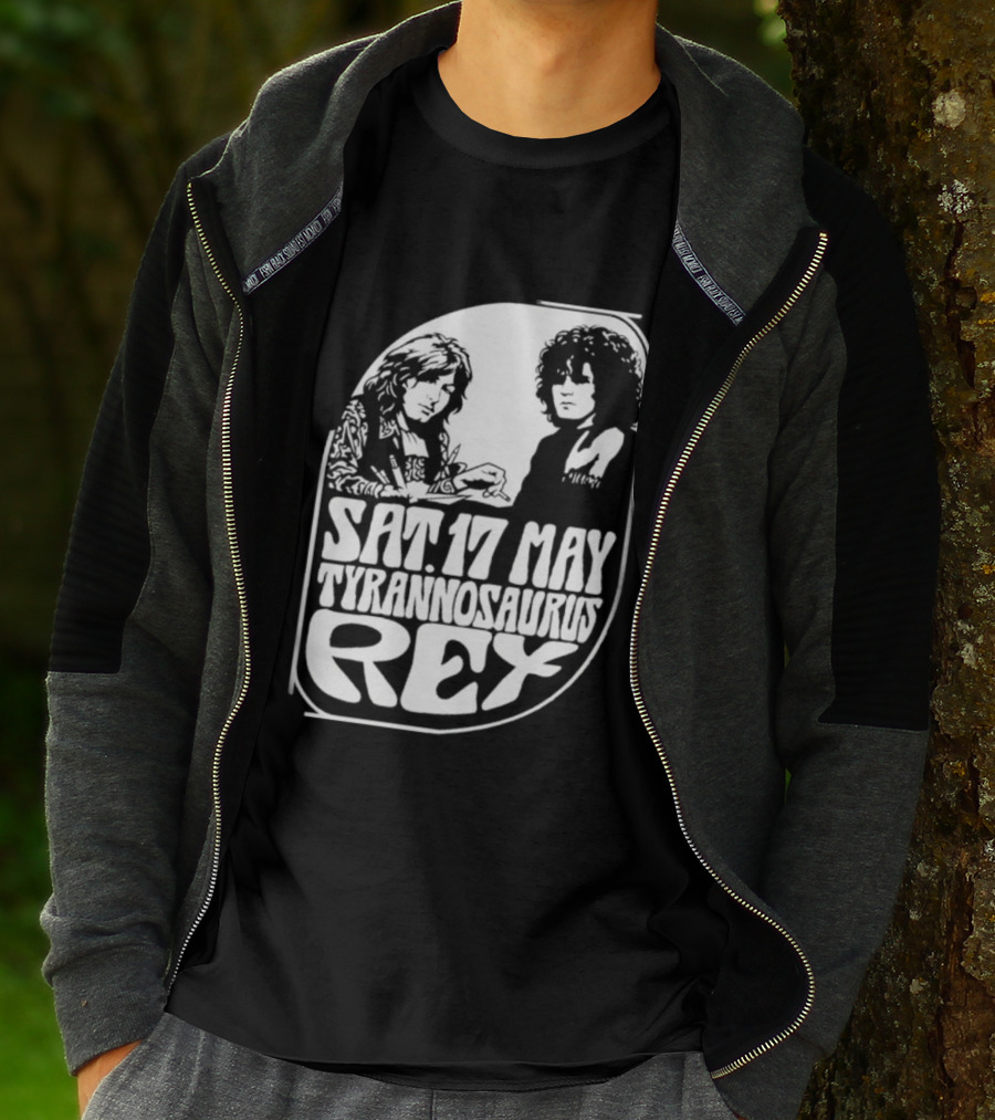 Sat 17 May Tyrannosaurus Rex Concert Original Trent Crimms Mothers Erdington T-Shirt