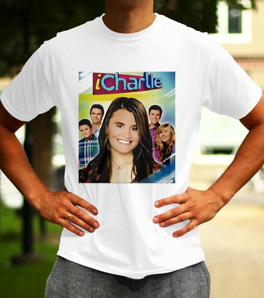 ICharlie Pop Culture Cast Television Show Iconic Faces T-Shirt