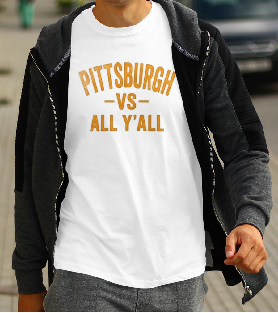 Pittsburgh Steelers Vs All Y'all Patriot Day Flag T-Shirt