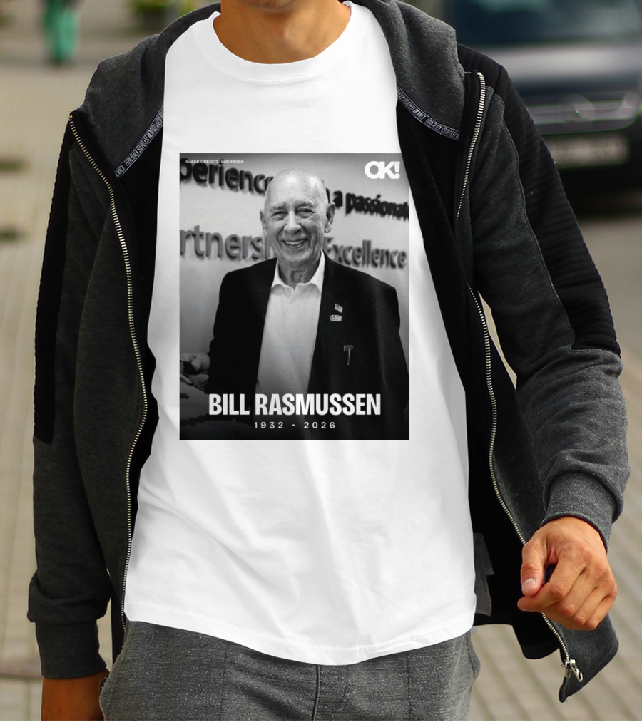 Rip Bill Rasmussen 1932 2026 Partnership Excellence Image Credits Wikipedia T-Shirt