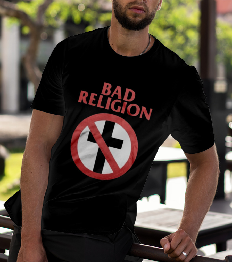 Bad Religion Crossbuster Black T-Shirt
