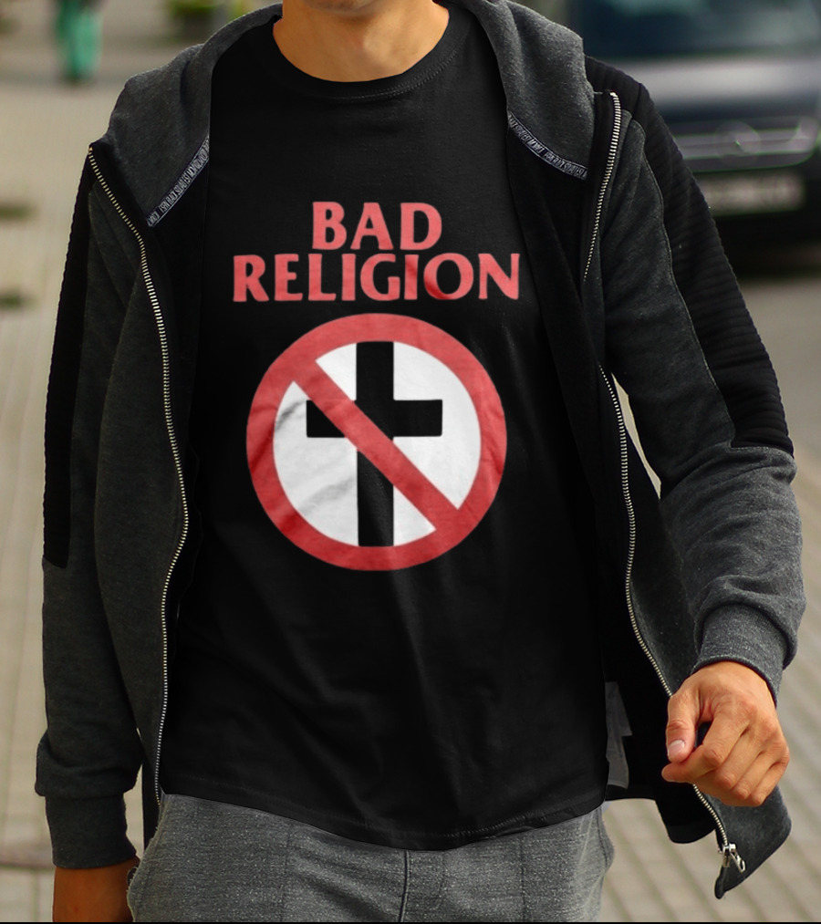 Bad Religion Crossbuster Black T-Shirt