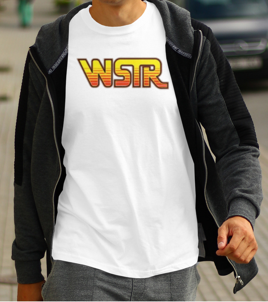 Wstr Store Identity Crisis Red White Baseball Wstr T-Shirt