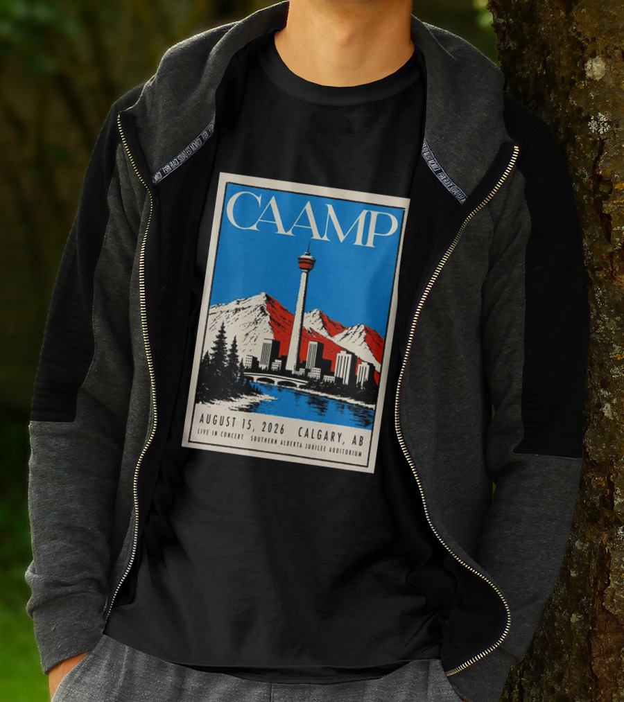 CAAMP August 15 2026 Calgary Southern Alberta Jubilee Auditorium Live In Concert T-Shirt
