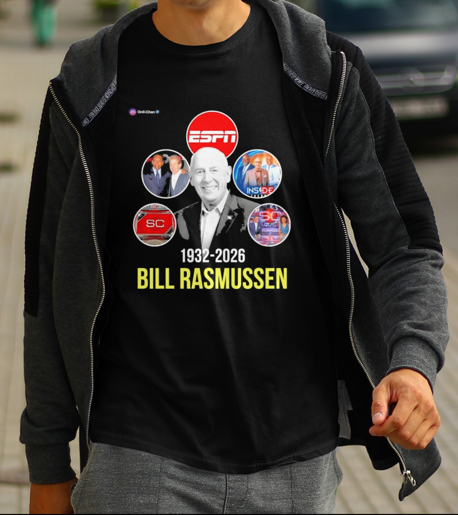 ESPN Bill Rasmussen 1932 2026 SC Inside Sports T-Shirt