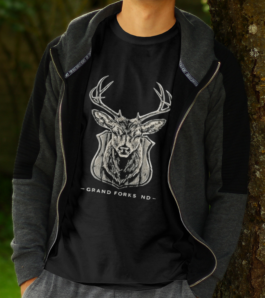 The Red Clay Strays 08 18 2026 Grand Forks ND Tour Deer T-Shirt
