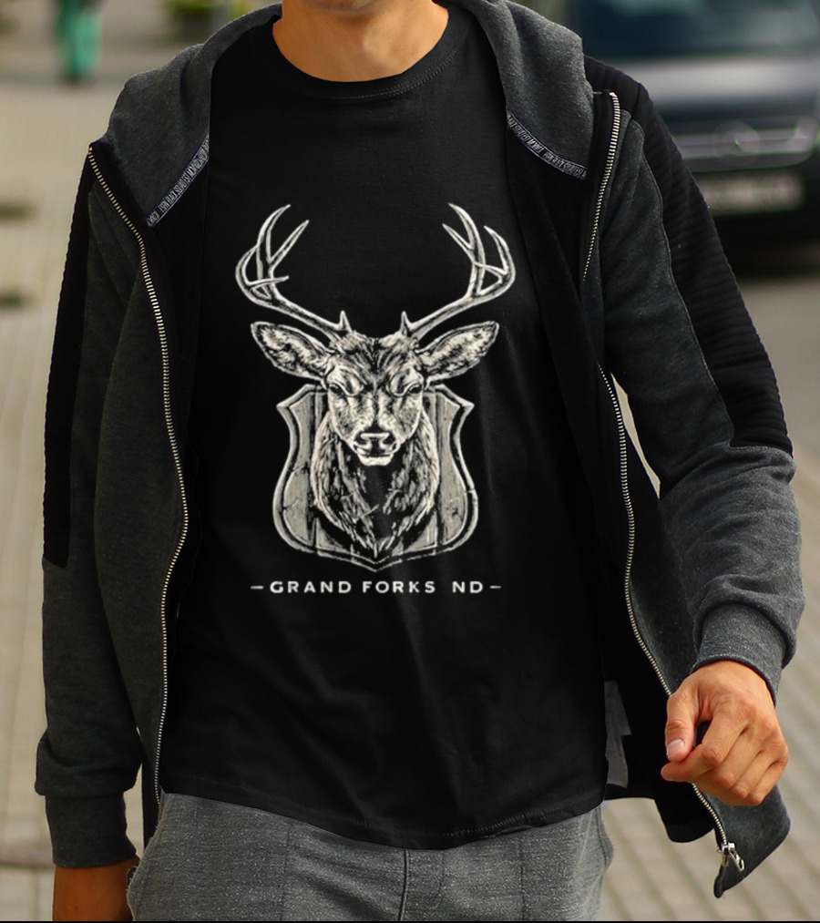 The Red Clay Strays 08 18 2026 Grand Forks ND Tour Deer T-Shirt