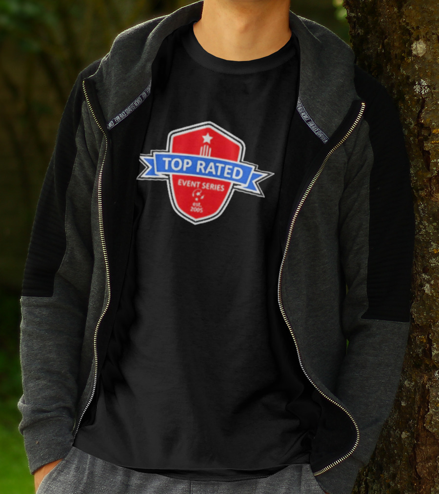 Top Rated Event Series Est. 2005 Star Shield T-Shirt